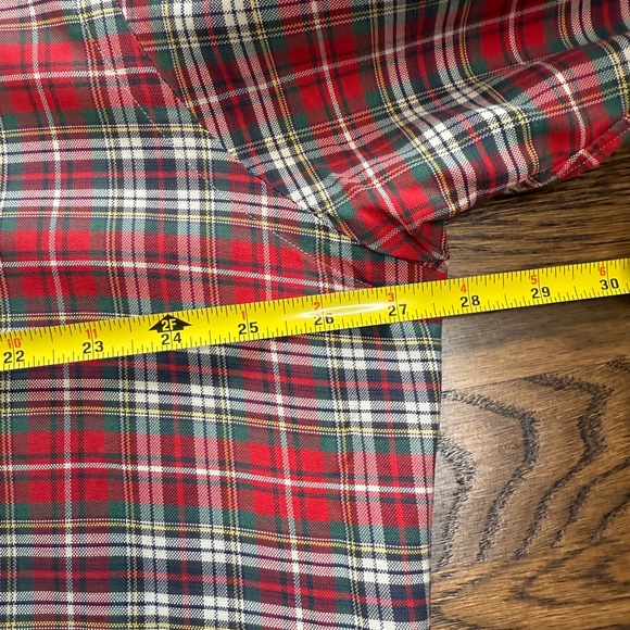Ralph Lauren Men’s Comfort Fit Tartan Red and Green Plaid Button Down Shirt XXL - Picture 15 of 15